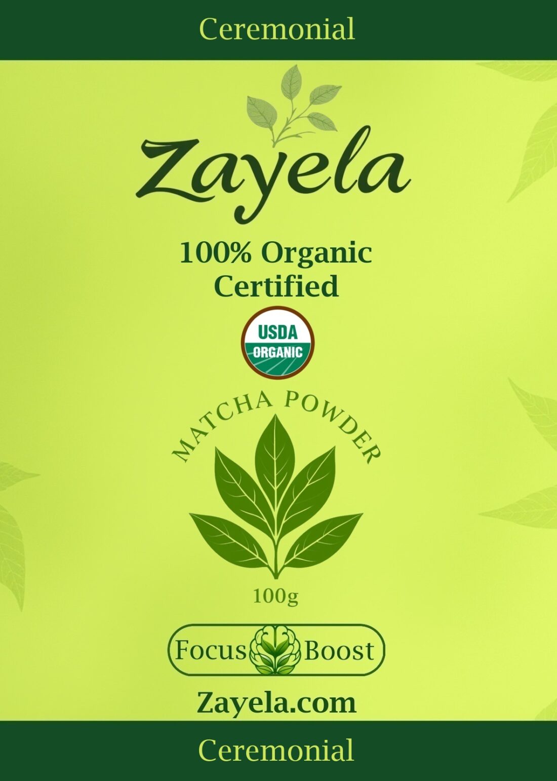 Ceremoniële Kwaliteit 100gr